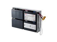 Baterie UPS - olovo-kyselina - černá - pro P/N: DLA1500RM2U, SU1400R2IBX135, SUA1500R2ICH, SUA1500RM2U-BR, SUA1500RM2UTW