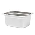 vidaXL Gastronádoby 2 ks, GN 1/2, 150 mm, nehrdzavejúca oceľ