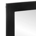 vidaXL Zrkadlo do kúpeľne 55x1x60 cm sklo a masívne mangovníkové drevo