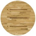 vidaXL Stolová doska dubové drevo okrúhla 23 mm 500 mm