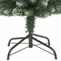 vidaXL Umelý úzky vianočný stromček s podstavcom 180 cm PVC