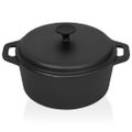 vidaXL Hrniec Ø26,5 cm liatina