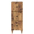 vidaXL Zásuvkový kabinet 33 x 34,5 x 90 cm Kompozitné drevo
