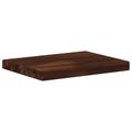 vidaXL Obdĺžnikový stôl 90 x 50 x 3,5 cm Obdĺžnikový Tmavohnedá