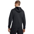 Mikina Armour Fleece Pro FZ Black - Under Armour, veľkosť L, veľkosť oblečenia L