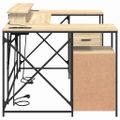 vidaXL Stôl Sonoma dub Kompozitné drevo 182 x 101 x 87,5 cm