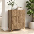 vidaXL Zásuvkový kabinet 66 x 34,5 x 90 cm Kompozitné drevo