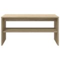 vidaXL TV skrinka farba dubu sonoma 80x40x40 cm drevotrieska