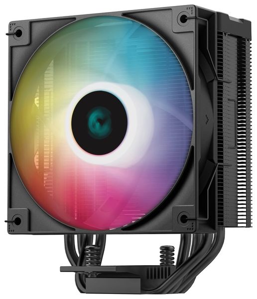 DEEPCOOL chladič AG400 Digital / 120mm fan ARGB / 4x heatpipes / PWM / pre Intel i AMD / čierny Chladič, pre CPU, pre Intel i AMD, socket 1700, 1200, 115x, AM5, AM4, 220W TDP, 120mm ARGB ventilátor, 4 heatpipe, PWM, digitálny