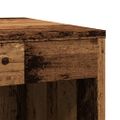 vidaXL Uzavretý box na stelivo staré drevo 47x59x42cm kompozitné drevo
