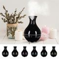 Aroma difuzér Bloom čierny lesk 200 ml SIXTOL
