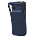 Spigen Liquid Air case for iPhone 17 Pro Navy Blue
