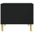 vidaXL Konferenčný stolík Čierna 90 x 50 x 40 cm Kompozitné drevo