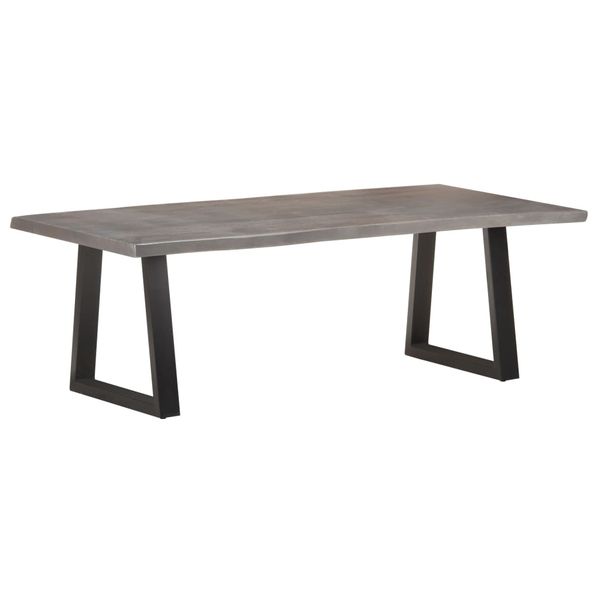 vidaXL Konferenčný stolík, nepravidelné hrany 115x60x40 cm, akácia