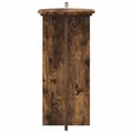 vidaXL Stojan na rastliny 2 ks Dymový dub 29,5 x 29,5 x 60 cm