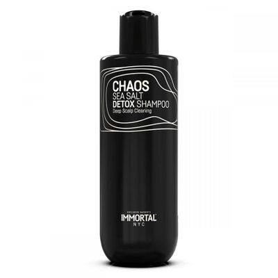 Hĺbkovo čistiaci a regeneračný šampón na vlasy IMMORTAL Chaos Sea salt detox shampoo 350 ml