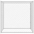 vidaXL Klietka pre psa Strieborná 200 x 200 x 200 cm Pozinkovaná oceľ