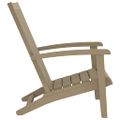 vidaXL Záhradné stoličky Adirondack 2 ks bledohnedé polypropylén