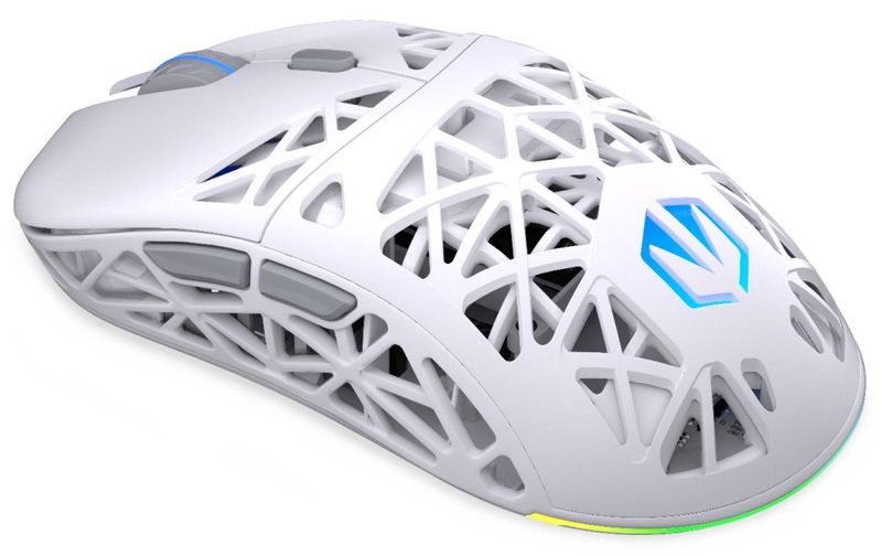 Endorfy myš LIV Wireless Onyx White / PAW3311 / Khail GM 4.0 / ARGB / bezdrátová / ultralehká / bílá Myš, herní, bezdrátová, optická, až 12000DPI, senzor PAW3311, 6 tlacítek, Kailh GM 4.0, ARGB podsvícení, Bluetooth, 2,4GHz, USB p