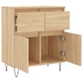 vidaXL Komoda dub sonoma 60x35x70 cm spracované drevo
