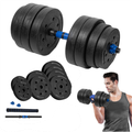 Nastaviteľná bitumenová činka 1x20 kg, REBEL ACTIVE RBA-2302-1