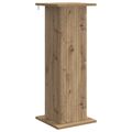 vidaXL Stojan na rastliny Dub artisan 30,5 x 30 x 80,5 cm