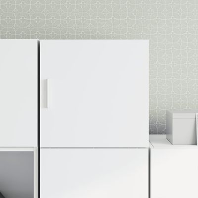 vidaXL Nástenná skrinka biela 40x42,5x40 cm kompozitné drevo