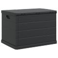 vidaXL Úložná krabica do záhrady Plast 77,5 x 54,5 x 53 cm Antracit