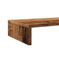 vidaXL Stojan na monitor staré drevo 100x27x10 cm kompozitné drevo