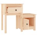vidaXL Nočný stolík 79,5x38x65,5 cm masívne borovicové drevo