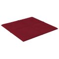 vidaXL Nástenné panely 12 ks vínovočervené 30x30 cm zamat 1,08 m²