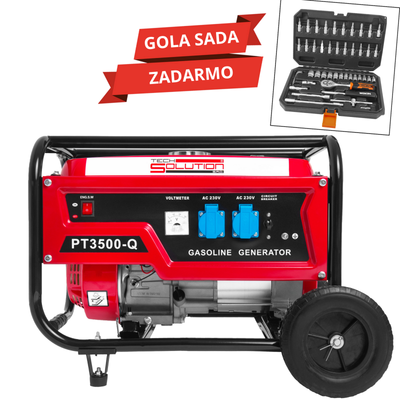 Elektrocentrála SOLUTION PT3500 + Gola sada zadarmo