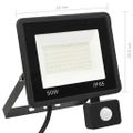 vidaXL LED reflektor so senzorom 50 W studené biele svetlo