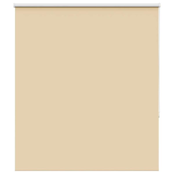 vidaXL Roleta Zatemnenie Béžová 125x130 cm Šírka látky 121,6 cm