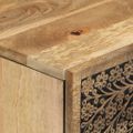 vidaXL Bočné skrinky 3 ks 60x33x75 cm masívne mangovníkové drevo