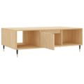 vidaXL Konferenčný stolík dub sonoma 104x60x35 cm kompozitné drevo