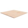 vidaXL Štvorcová stolová doska 90x90x1,5 cm neošetrený dubový masív