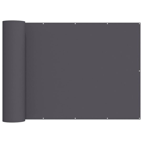 vidaXL Záclona na balkónové súkromie 180 x 800 cm Textil s PU povlakom