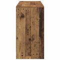 vidaXL Stôl Staré drevo 100 x 40 x 75 cm Kompozitné drevo