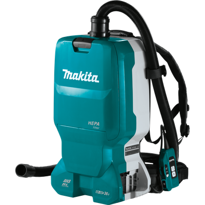 Makita Akumulátorový vysavač zádový s AWS Li-ion LXT 2x18V, bez aku Z