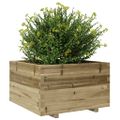 vidaXL Záhradný kvetináč 80x80x49,5 cm impregnovaná borovica