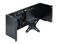 Monitorový alarm - montáž do racku - čierna - 4U - 19"