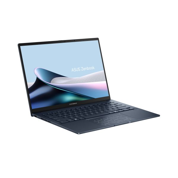 ASUS Zenbook 14 OLED/UX3405CA-OLED644W/U7-255H/14"/WUXGA/T/32GB/1TB/Intel int/W11H/Blue/2R Notebook, Core Ultra 7 255H, 32GB LPDDR5X, 1TB SSD, Intel Arc Graphics, 14" OLED dotykový, Wi-Fi 7, stylus, modrý
