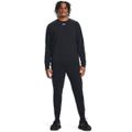 Mikina UA Rival Fleece Crew Black - Under Armour, veľkosť XXL, veľkosť oblečenia XXL