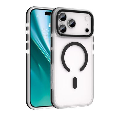 Puzdro Etteri Icy Mag pre iPhone 17 Pro Max / 18 Pro Max čierne