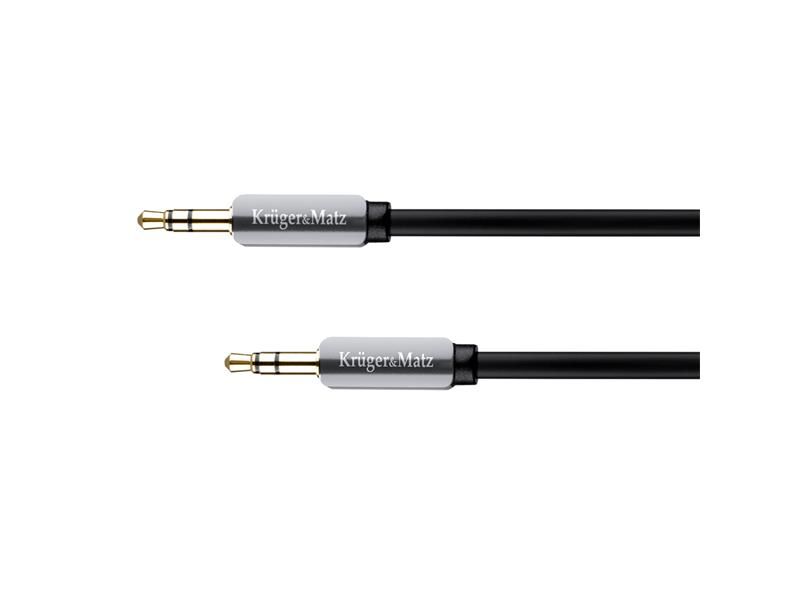 Kábel Jack 3,5mm konektor/Jack 3,5mm konektor 1,8m KRUGER & MATZ KM0313