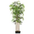 vidaXL Umelý bambusový strom 1605 listov 180 cm zelený