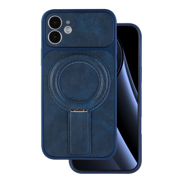 Puzdro Luxgrip Mag pre iPhone 12 6,1" tmavomodré