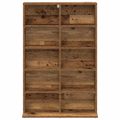 vidaXL CD Skrinka Staré drevo 65 x 23,5 x 97,5 cm Kompozitné drevo