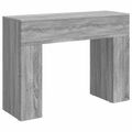 vidaXL Konferenčný stolík Sivá sonoma 102 x 35 x 75 cm